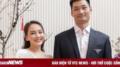 Bao Thanh agradece a su esposo, quien solía ser policía en VTV.