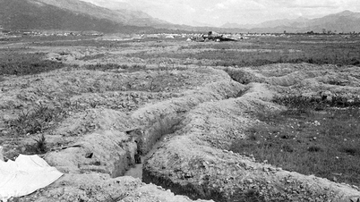 Ngày 16/4/1954: Chiến hào của Đại đoàn 312 và Đại đoàn 308 nối liền nhau, cắt đôi sân bay Mường Thanh