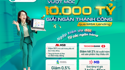 Surpassing the 10,000 billion mark of successful disbursement - MISA Lending helps thousands of Vietnamese businesses overcome difficulties