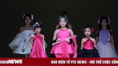 Mẫu nhí Việt gây ấn tượng tại Tuần lễ thời trang Thượng Hải
