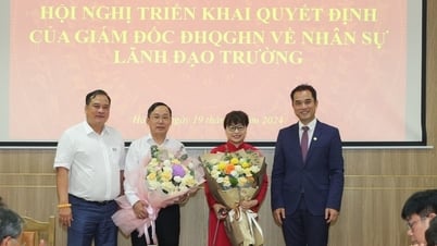 Hiệu trưởng xin thôi giữ chức, Trường ĐH Luật - ĐHQG Hà Nội có lãnh đạo mới