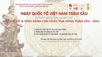 Khởi động Lễ Giỗ Tổ & Vinh danh con cháu Vua Hùng toàn cầu 2024