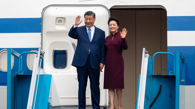 ប្រធានាធិបតីចិន លោក Xi Jinping មកដល់ទីក្រុងហាណូយ