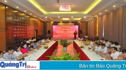 Cụm Thi đua số V các tỉnh Bắc Trung Bộ triển khai nhiệm vụ 6 tháng cuối năm 2023