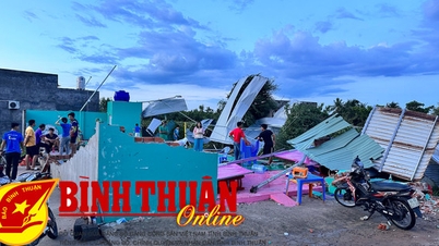 Mưa lớn, lốc xoáy gây thiệt hại khoảng 1 tỷ đồng