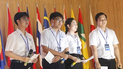 Student runs international exchange forum