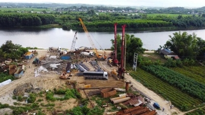 After nearly a year of construction, the 3,500 billion VND project in Quang Ngai has only disbursed about 6%.