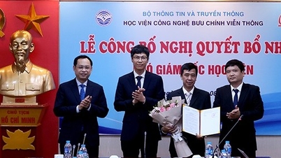 Học viện Công nghệ Bưu chính Viễn thông bổ nhiệm thêm 1 Phó Giám đốc