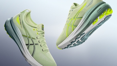 GEL-KAYANO™31 ជួយឱ្យអ្នករត់ទទួលបានបទពិសោធន៍ស្ថេរភាព និងផាសុកភាពខ្ពស់។