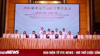 AEON Việt Nam ký kết hợp tác đào tạo nguồn nhân lực ngành bán lẻ Việt Nam