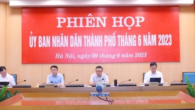 Hà Nội xem xét một số nội dung trình HĐND tại kỳ họp giữa năm 2023