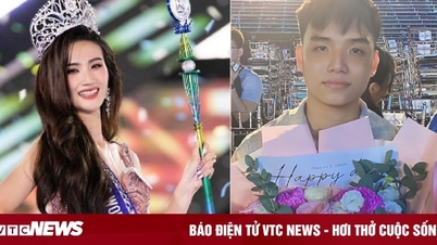 Hoa hậu Ý Nhi công khai bạn trai ngay khi vừa đăng quang