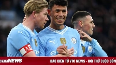 Man City thắng dễ đội hạng dưới