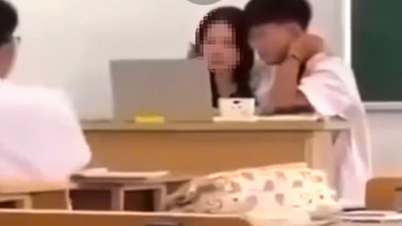 temporarily suspend the teacher who behaved inappropriately in class