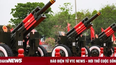 Cận cảnh dàn pháo lễ tham gia Lễ kỷ niệm 70 năm chiến thắng Điện Biên Phủ