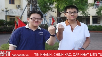 អារម្មណ៍​ជាច្រើន​មុន​ពេល​ប្រឡង​ចូល​រៀន​ថ្នាក់​ទី​១០​នៃ​វិទ្យាល័យ​ឯកទេស​ Ha Tinh