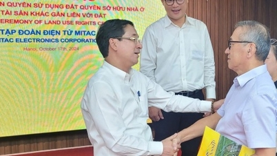 Mitac Việt Nam nhận quyền sử dụng đất, bắt đầu thủ tục xây dựng nhà máy tại Hanssip