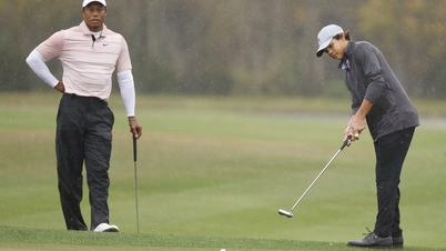 Con trai Tiger Woods: 'Cha con tôi gạt dở quá'