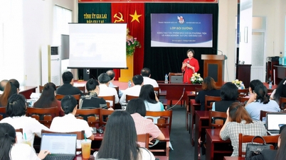 Hơn 70 nhà báo tham gia lớp bồi dưỡng sáng tạo tác phẩm báo chí đa phương tiện