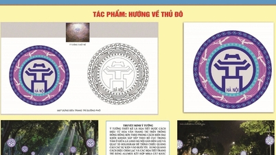 "Hướng về Thủ đô" giành giải Nhất cuộc thi thiết kế trang trí đường phố