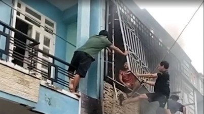 Cứu 3 người mắc kẹt trong ngôi nhà đang cháy |=> Đăng trên báo Bắc Giang