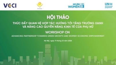 Thúc đẩy quan hệ hợp tác hướng tới tăng trưởng xanh và nâng cao quyền năng kinh tế của phụ nữ