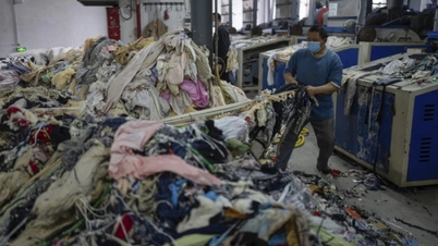 Flooded with textile waste due to fast fashion