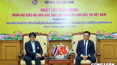 Tăng cường hợp tác cùng phát triển giữa Hội Nhà báo Việt Nam và Hội Nhà báo Thái Lan