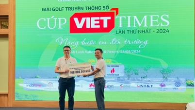 VietTimes Cup Digital Media Golf Tournament will award 100 million VND to poor and studious students