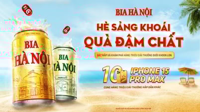 TRÚNG NGAY IPHONE 15 PROMAX VỚI CHƯƠNG TRÌNH KHUYẾN MẠI  “HÈ SẢNG KHOÁI,  QUÀ ĐẬM CHẤT” CÙNG BIA HÀ NỘI