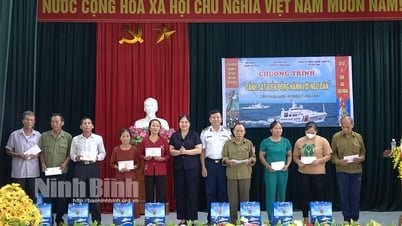 Chương trình Cảnh sát biển đồng hành với ngư dân tại Nho Quan