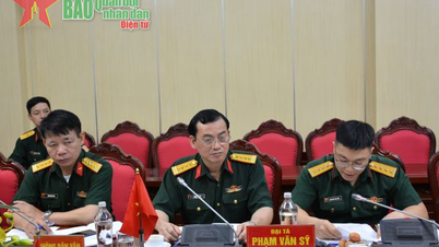 Quân đội nhân dân Việt Nam và Quân đội nhân dân Lào chia sẻ kinh nghiệm về công tác dân vận
