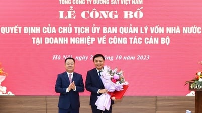ការតែងតាំងបុគ្គលិកជាន់ខ្ពស់ពីរនាក់នៅសាជីវកម្មផ្លូវដែកវៀតណាម