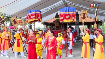 Keo Pagoda Festival in Autumn in Thai Binh province attracts many tourists