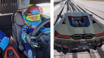 5-jähriger Junge fährt Supersportwagen Lamborghini Revuelto auf über 300 km/h