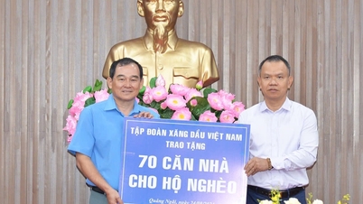 Petrolimex supports the construction of 70 houses for the poor in Quang Ngai province