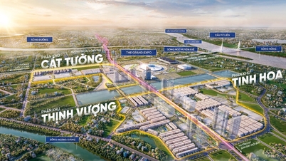 លំហូរសាច់ប្រាក់វិនិយោគមាននិន្នាការផ្លាស់ប្តូរទៅភាគឦសាននៃទីក្រុងហាណូយ