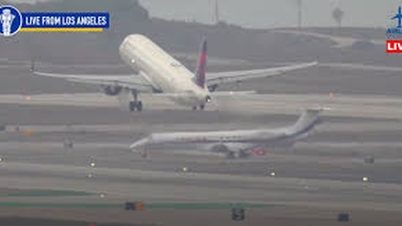 Moment à couper le souffle où deux avions ont failli entrer en collision sur la piste