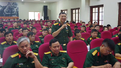 Thủ trưởng Bộ tư lệnh Quân khu 3 đối thoại dân chủ với cán bộ, chiến sĩ Bộ CHQS tỉnh Hải Dương