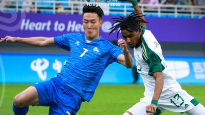 Football results Olympic Mongolia vs Olympic Saudi Arabia, ASIAD 19
