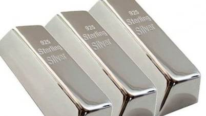 銀価格はわずかに下落