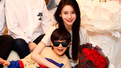 Angelababy បង្ហោះរូបថតដំបូងរបស់កូនប្រុសរបស់នាង