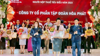 Hoa Phat ត្រូវ​បាន​ខេត្ត Hung Yen លើក​តម្កើង​ជា​អ្នក​ជាប់​ពន្ធ​ធម្មតា។