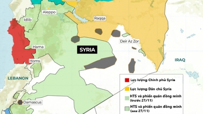 反政府勢力がシリア政府を倒した11日間の地図