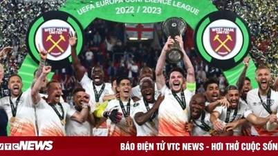 Ghi bàn phút 90, West Ham vô địch UEFA Conference League