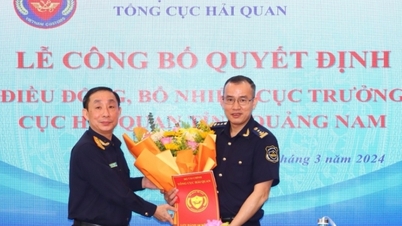 Điều động, bổ nhiệm ông Dương Xuân Sinh giữ chức Cục trưởng Cục Hải quan Quảng Nam