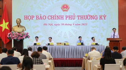 Họp báo Chính phủ thường kỳ tháng 9/2023