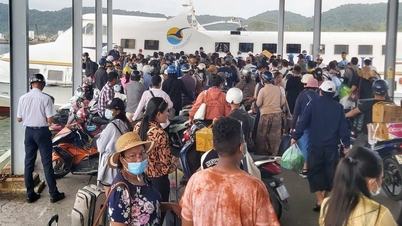 12,000 passengers stranded on Kien Giang islands begin to return
