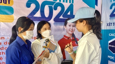 Chọn được ngành học sau khi tham quan gian hàng Tư vấn mùa thi tại Bình Định