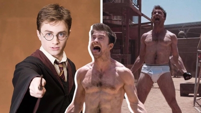「ハリー・ポッター」俳優、新作映画で6パックの筋肉に変身